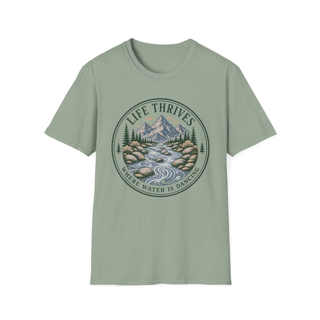 Life Thrives Water Dancing T-Shirt