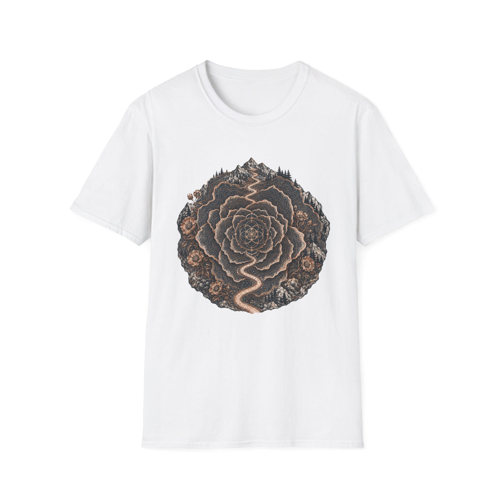 Fractal Rose Trail T-Shirt
