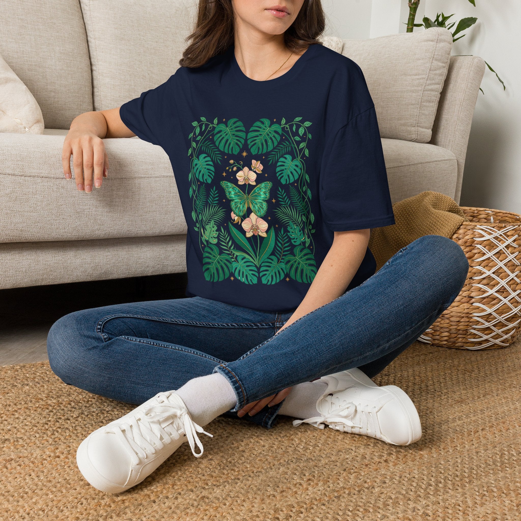 Boho Jungle Orchid T-Shirt