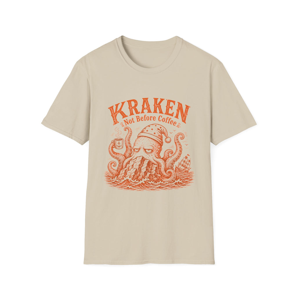 Kraken with Coffee T-Shirt