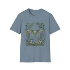 Boho Moth and Mushrooms T-Shirt