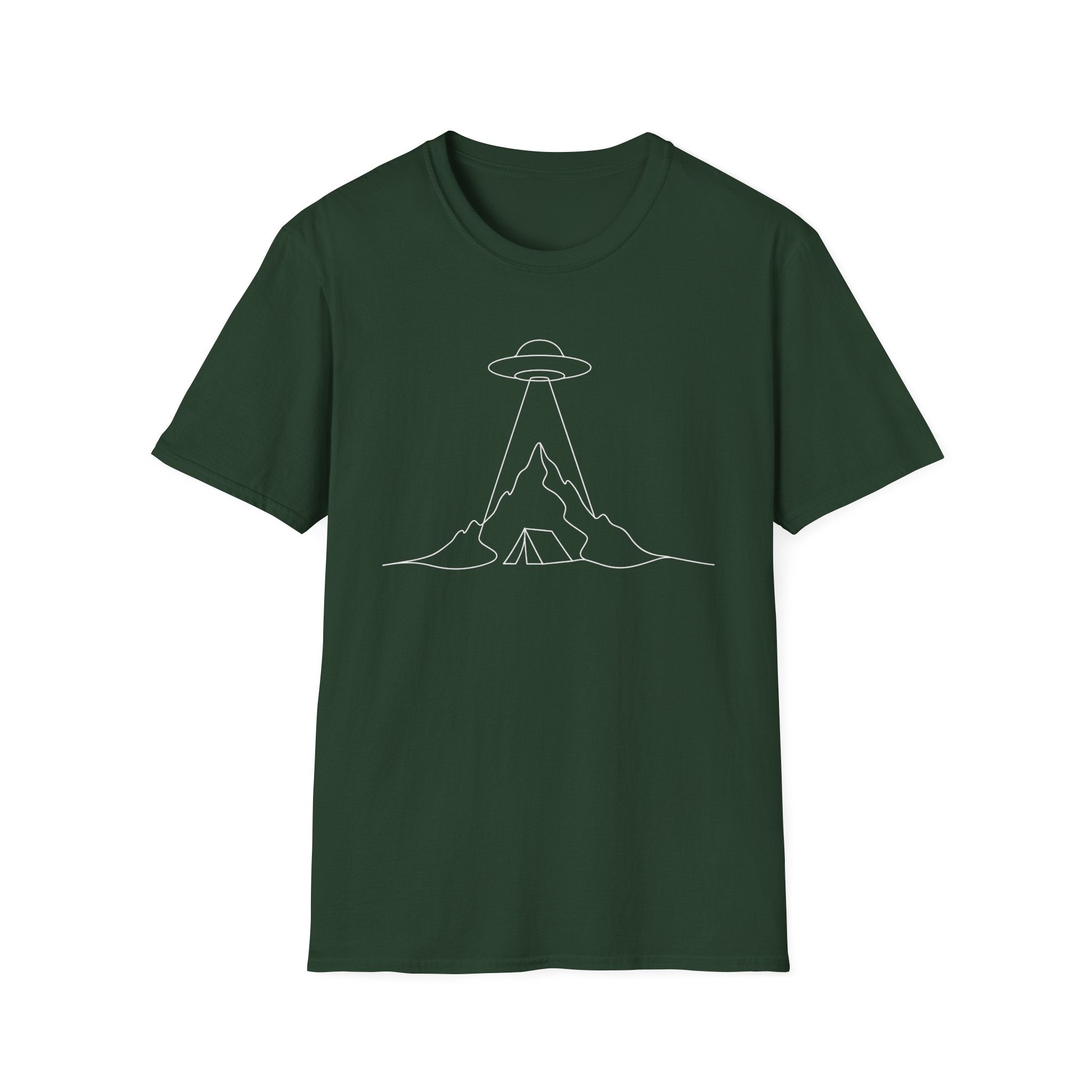 UFO Camp Line Art 2 T-Shirt