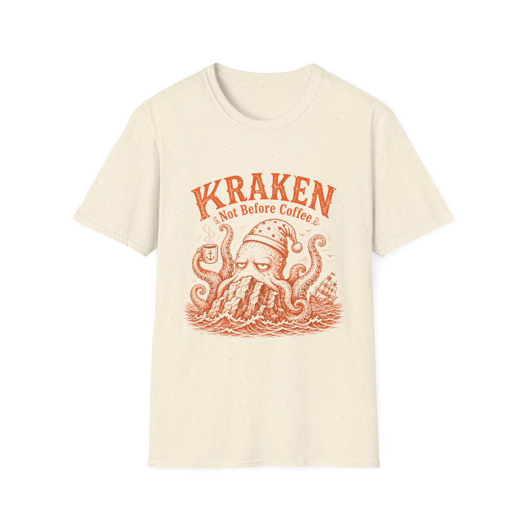 Kraken with Coffee T-Shirt