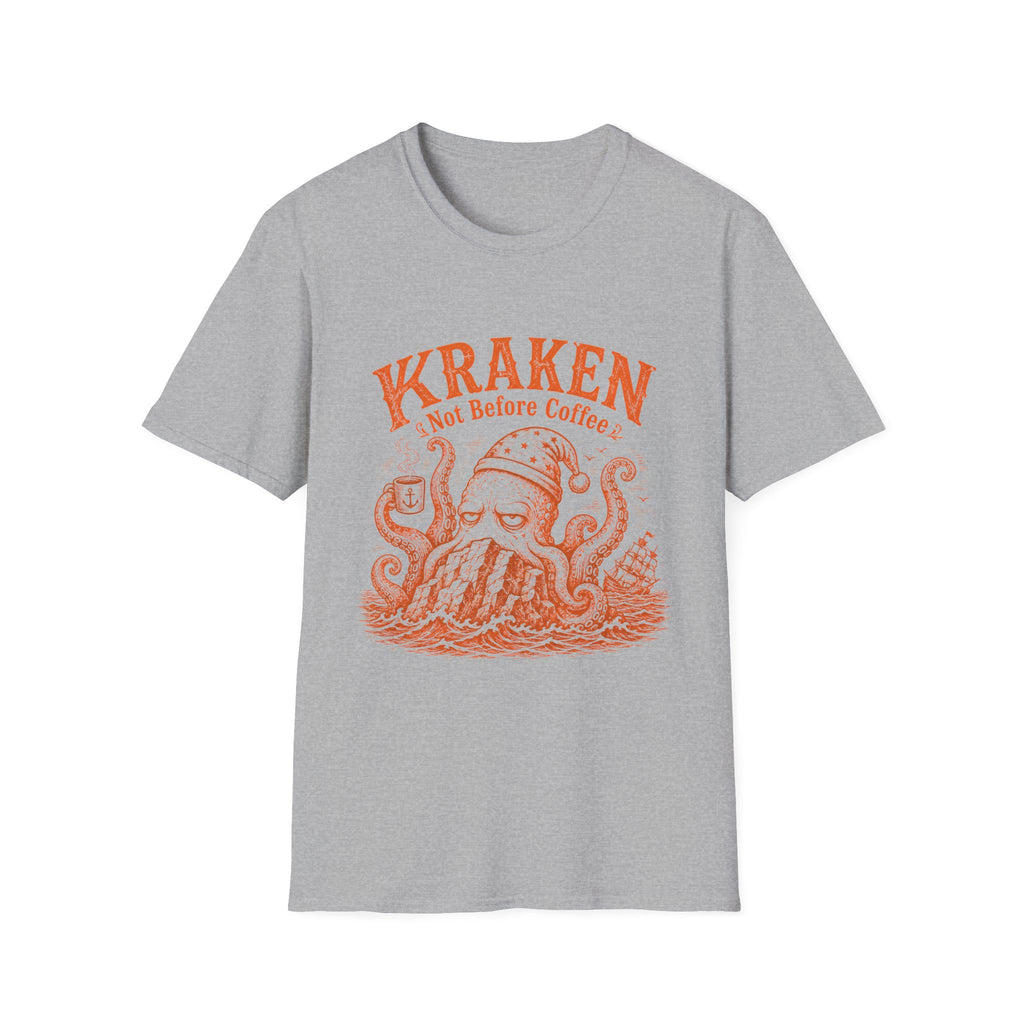 Kraken with Coffee T-Shirt
