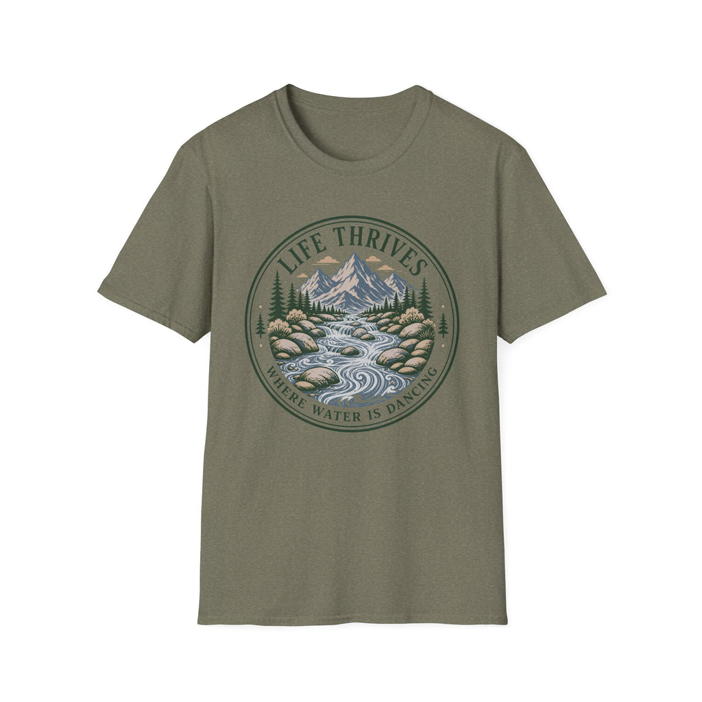 Life Thrives Water Dancing T-Shirt