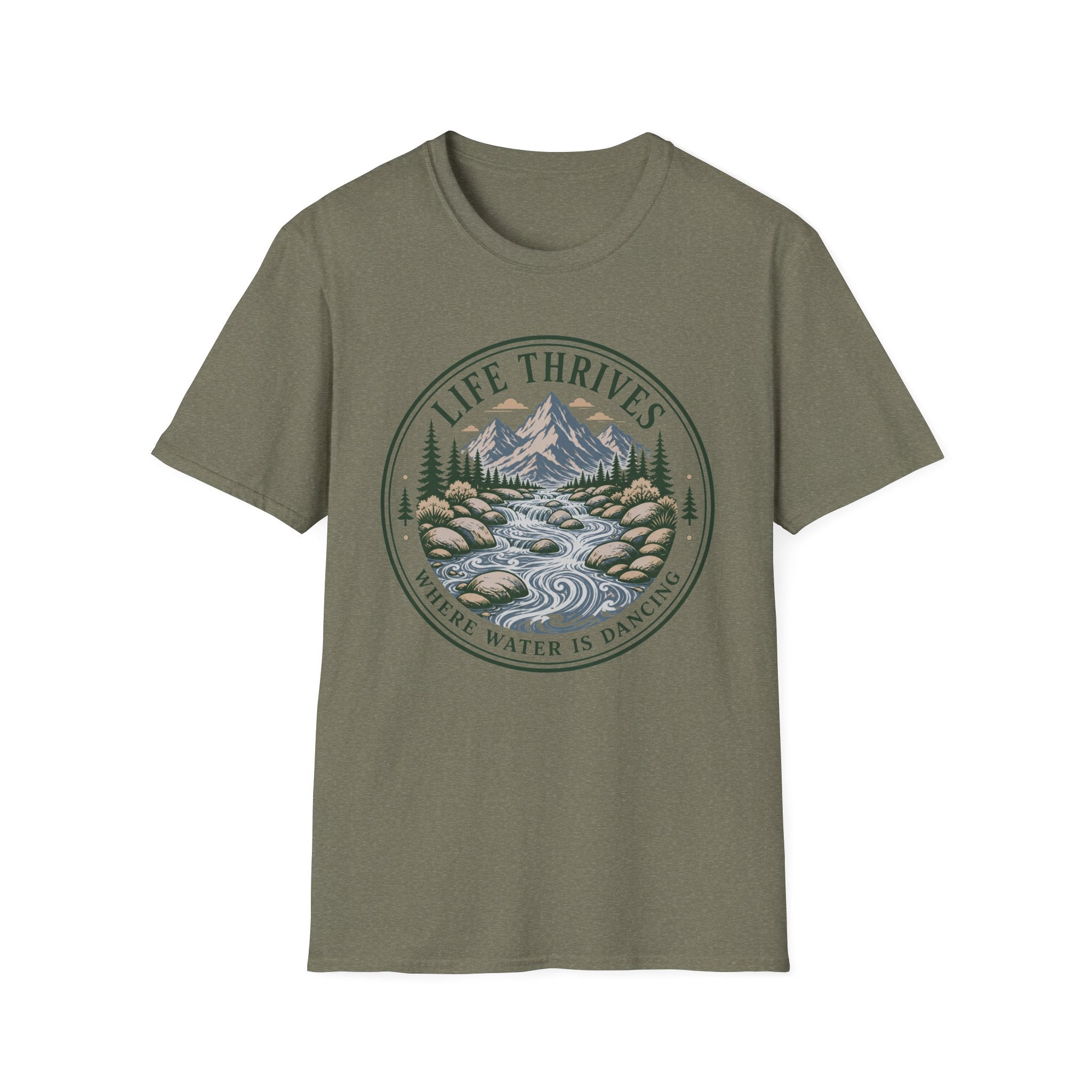 Life Thrives Water Dancing T-Shirt