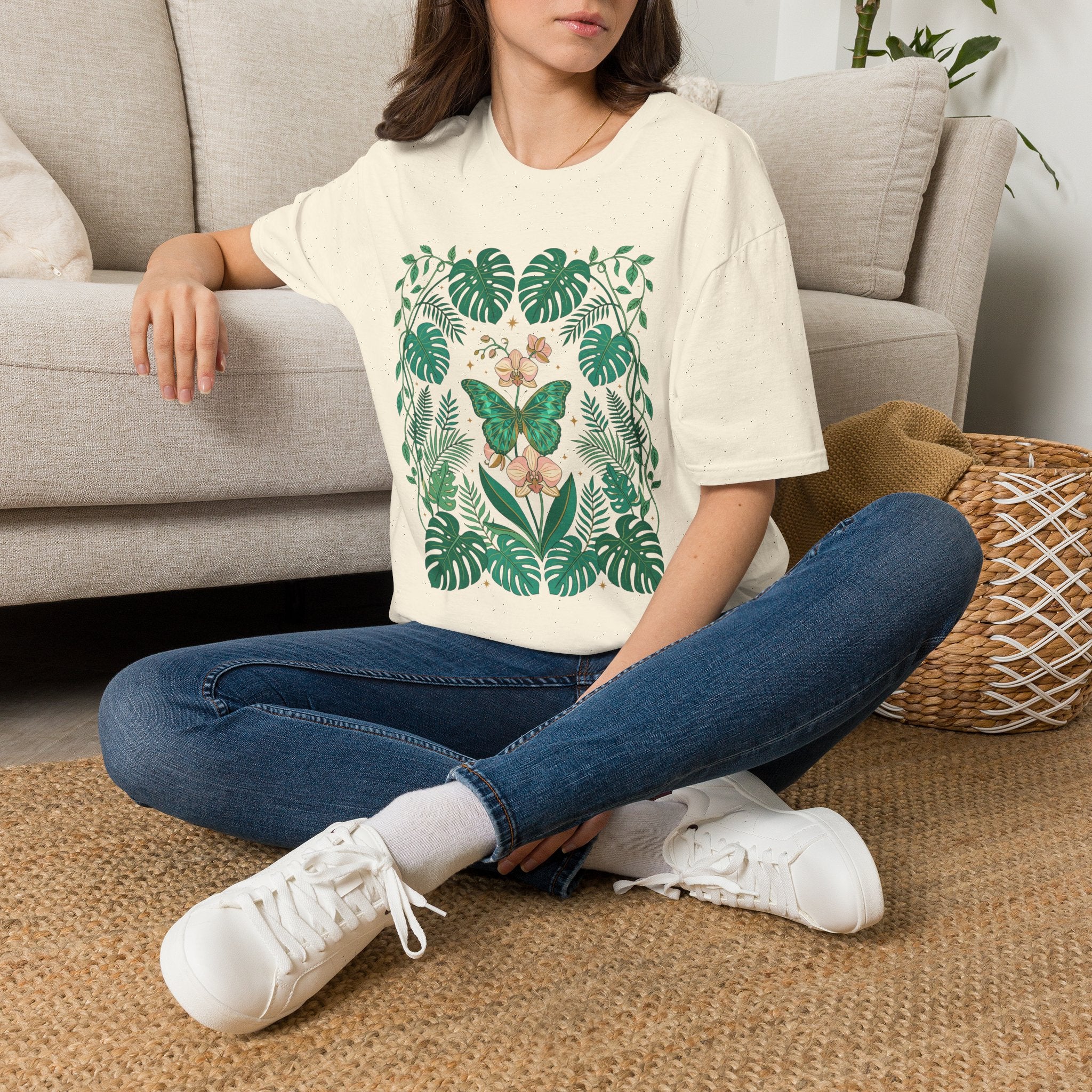 Boho Jungle Orchid T-Shirt