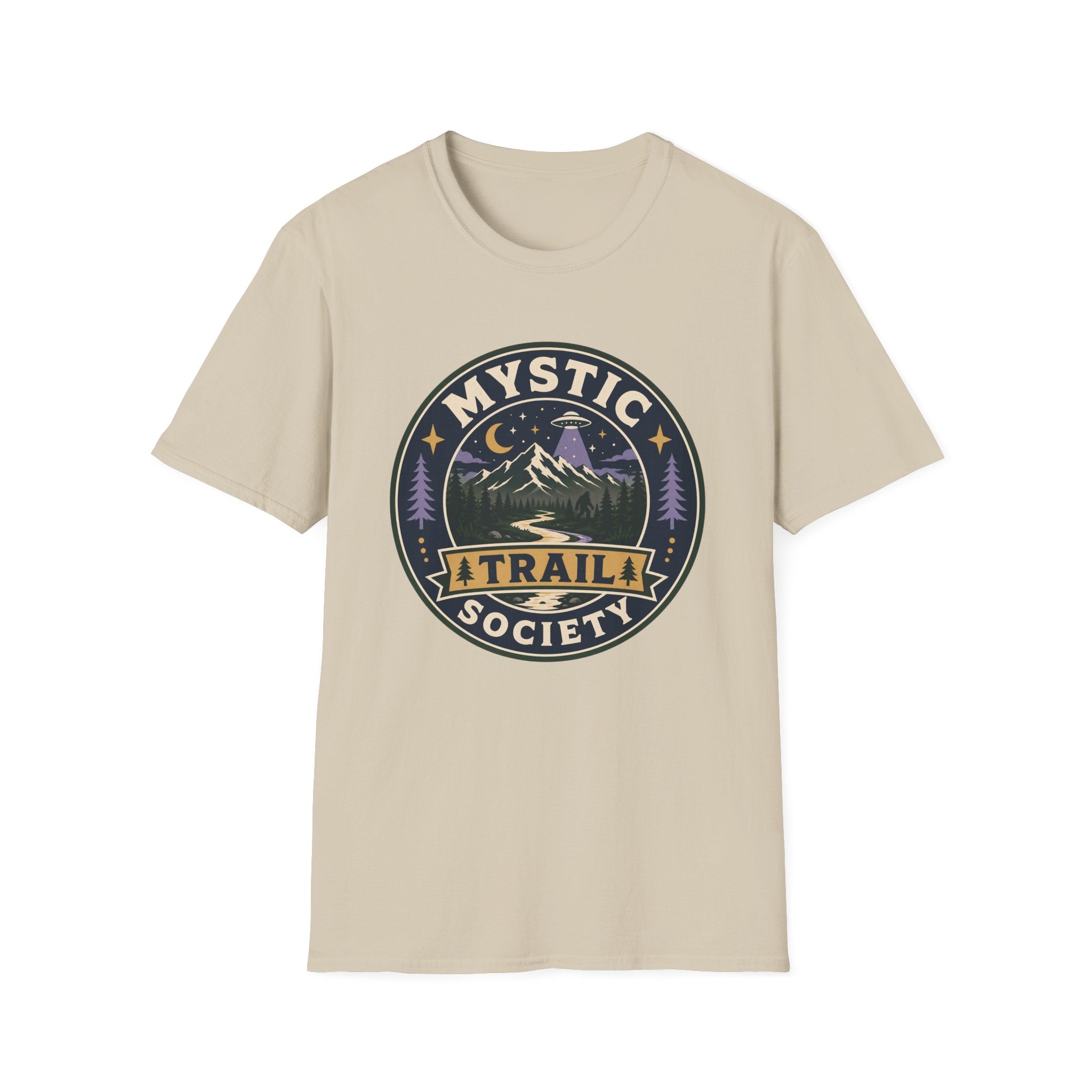 Mystic Trail Society Badge T-Shirt