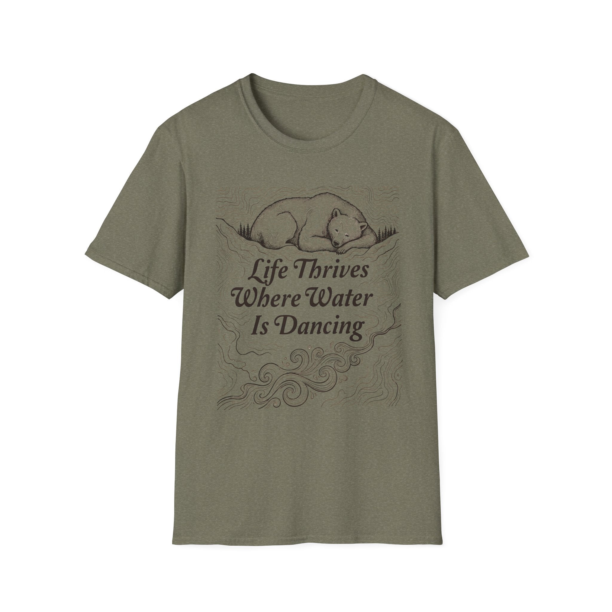 Life Thrives Bear T-Shirt