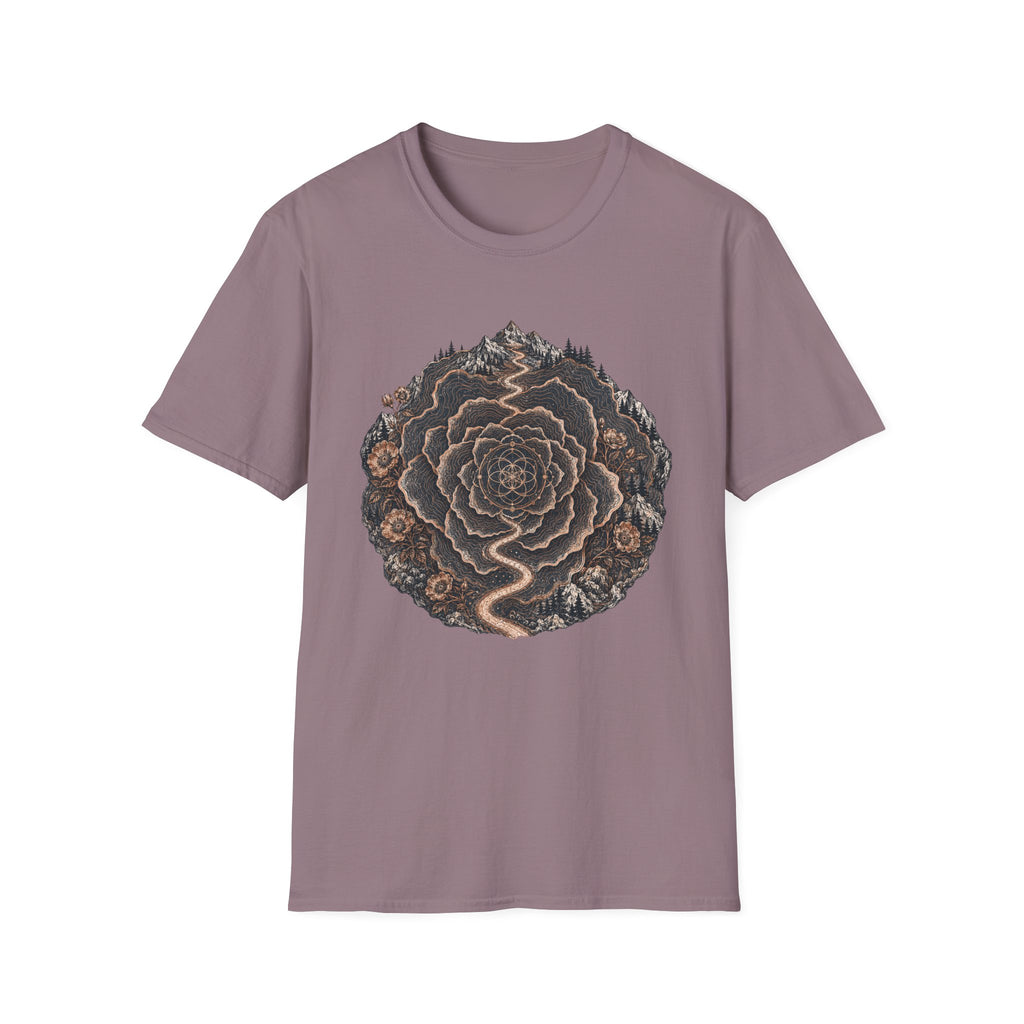Fractal Rose Trail T-Shirt