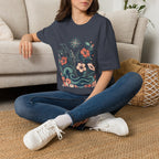 Boho Ocean Floral T-Shirt