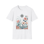 Boho Ocean Floral T-Shirt