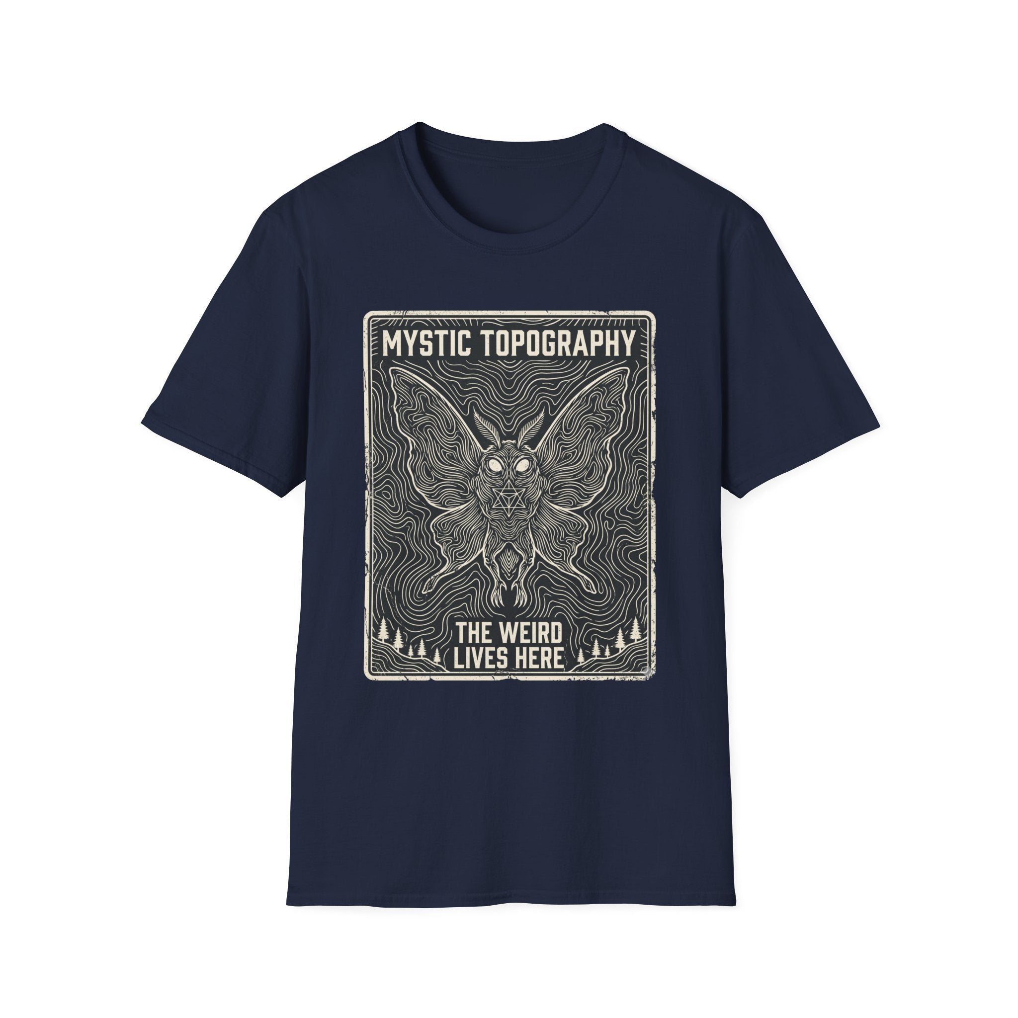 The Weird Lives Here Hiking T-Shirt
