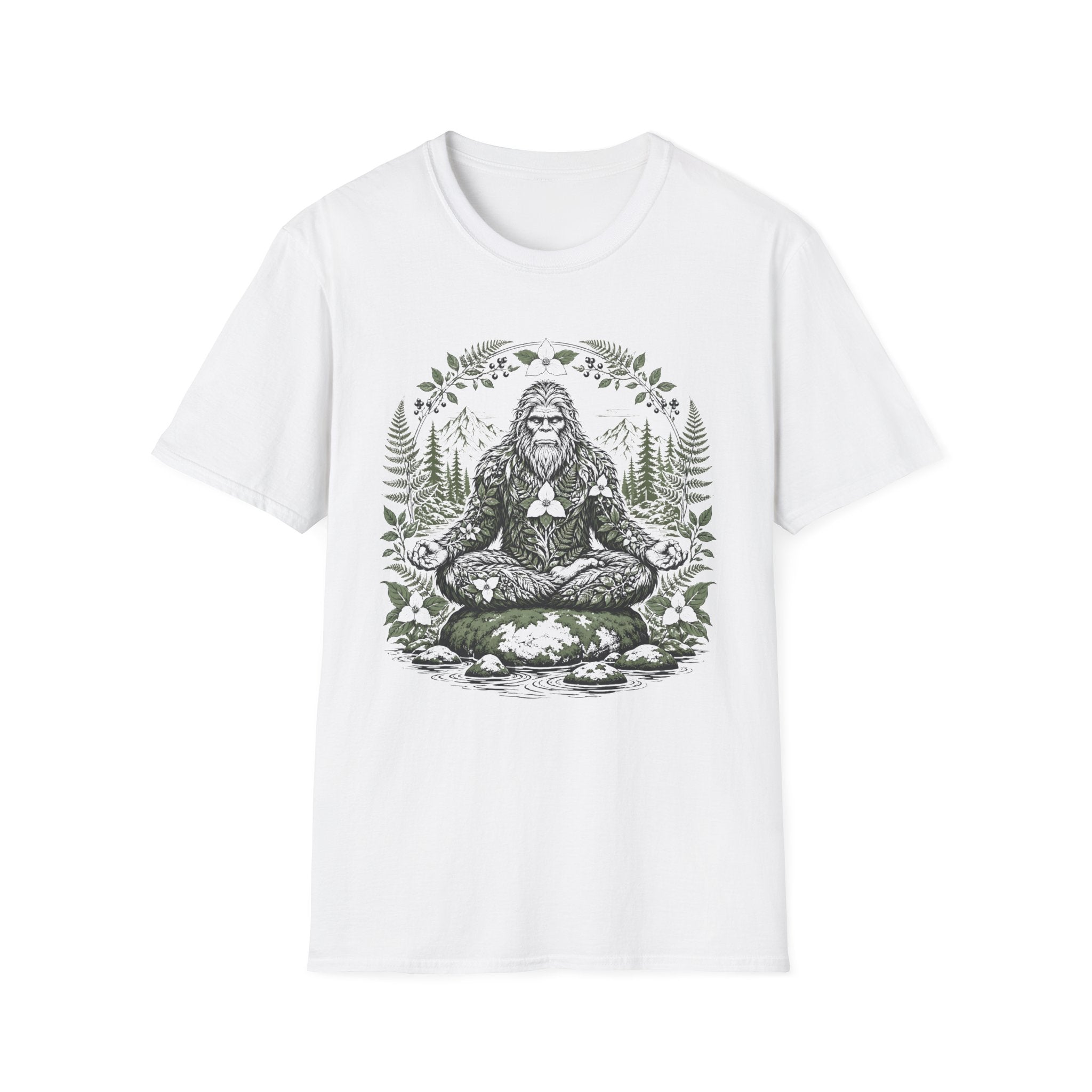 Meditating Sasquatch T-Shirt