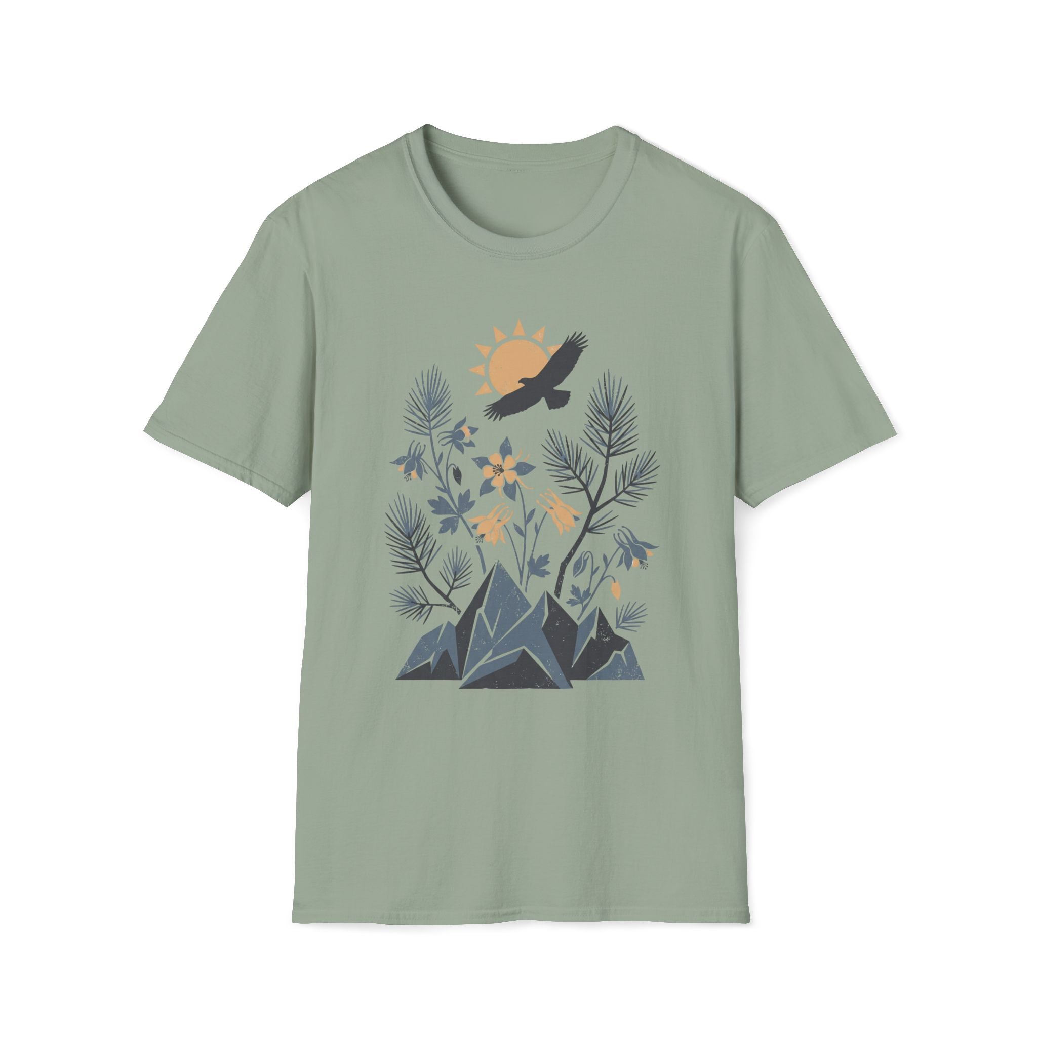 Boho Mountain Eagle T-Shirt