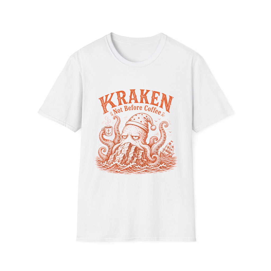 Kraken with Coffee T-Shirt