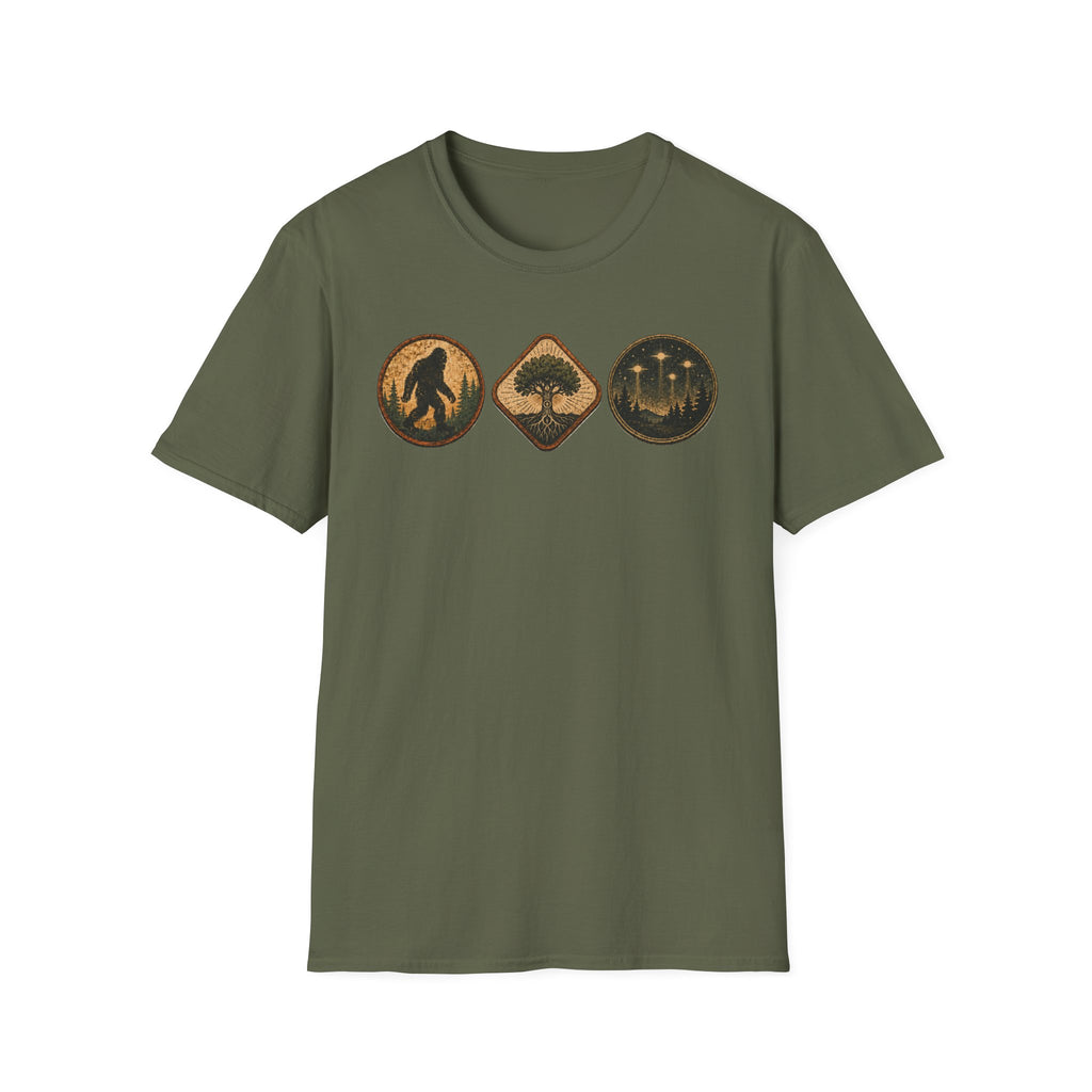 Cryptid Patches T-Shirt