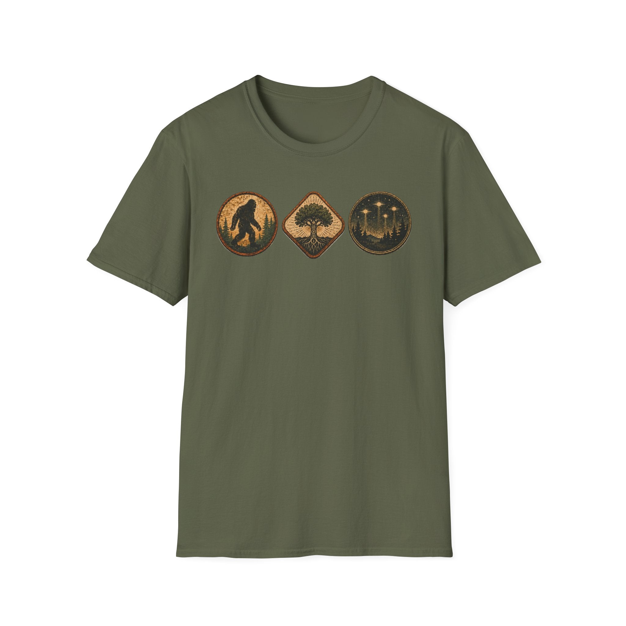 Cryptid Patches T-Shirt