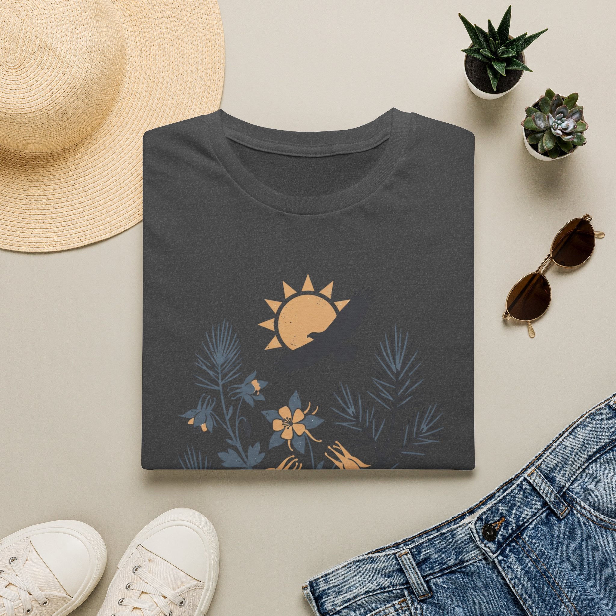 Boho Mountain Eagle T-Shirt
