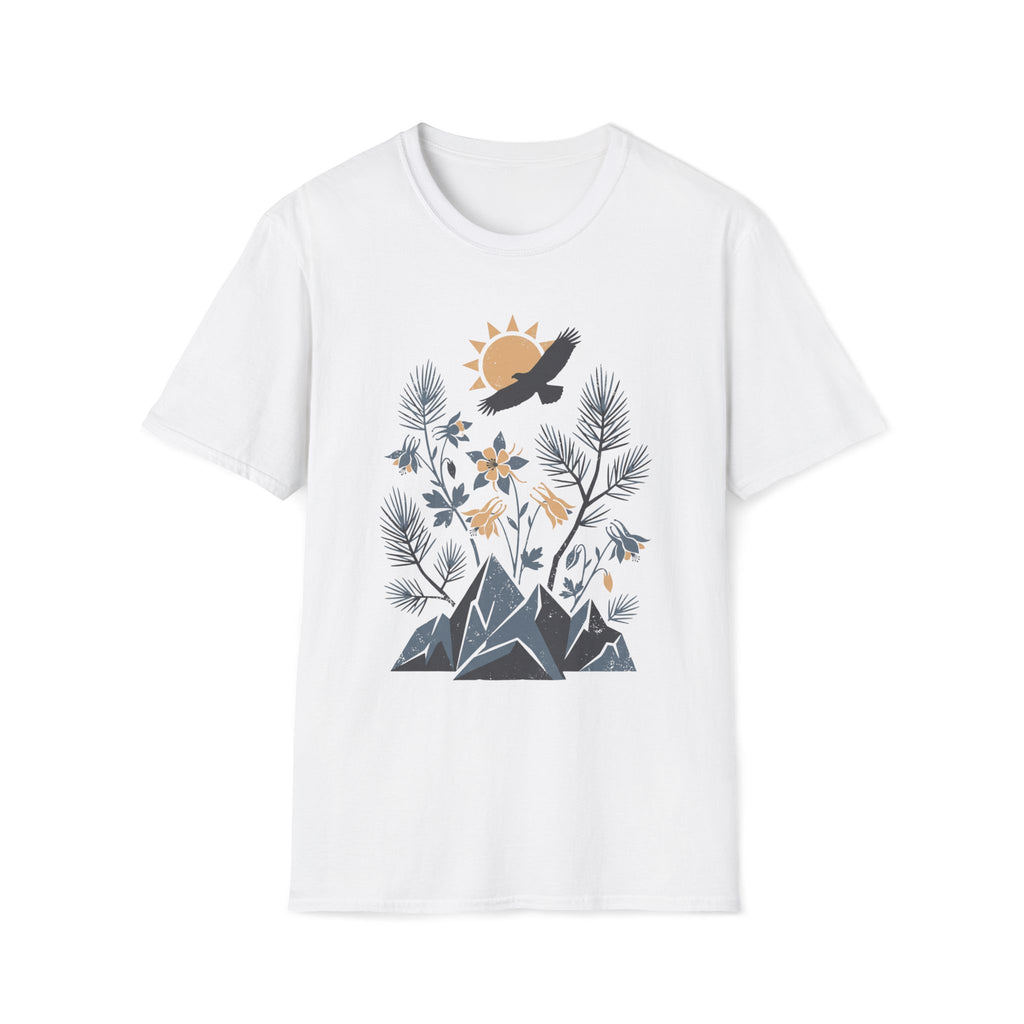 Boho Mountain Eagle T-Shirt