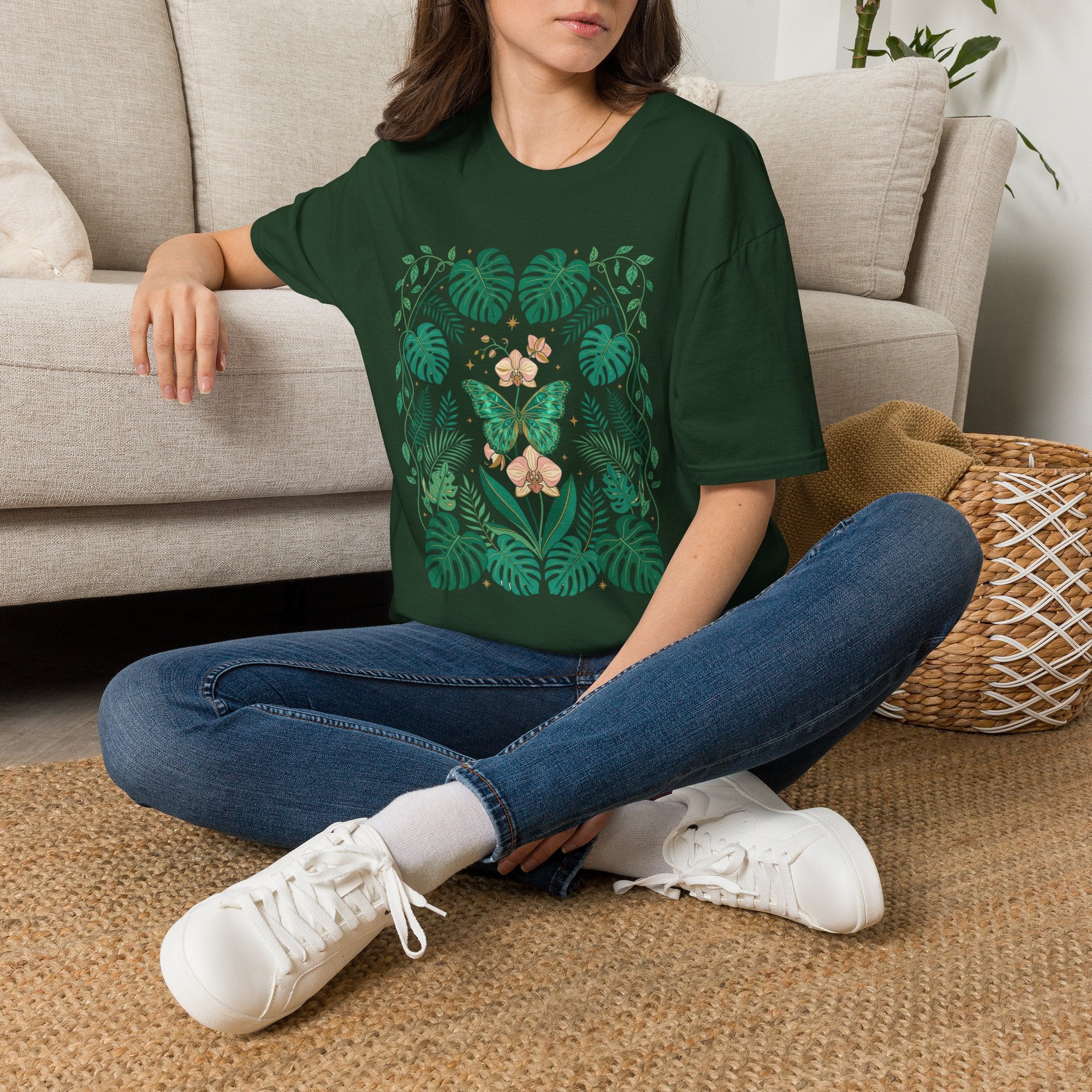 Boho Jungle Orchid T-Shirt