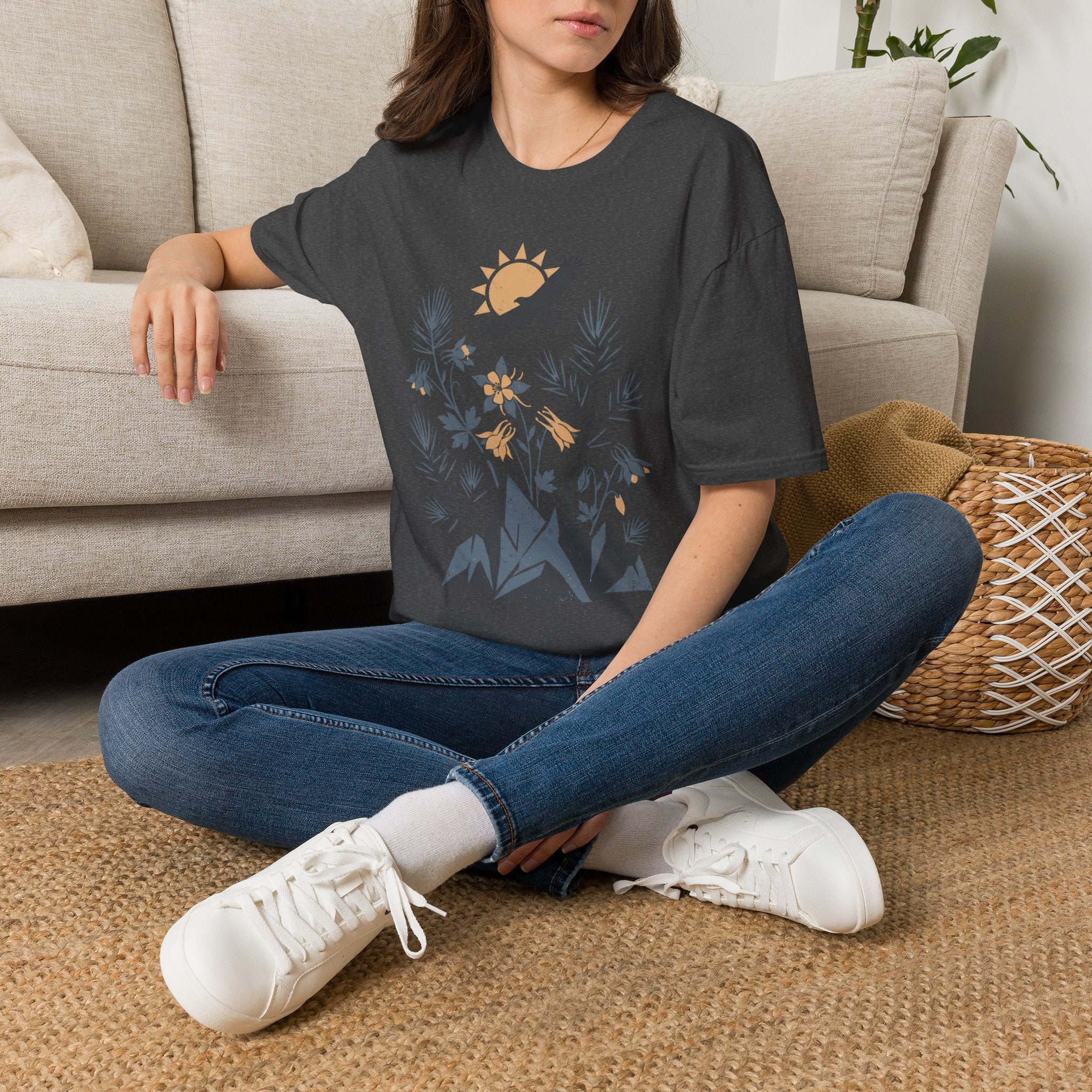 Boho Mountain Eagle T-Shirt