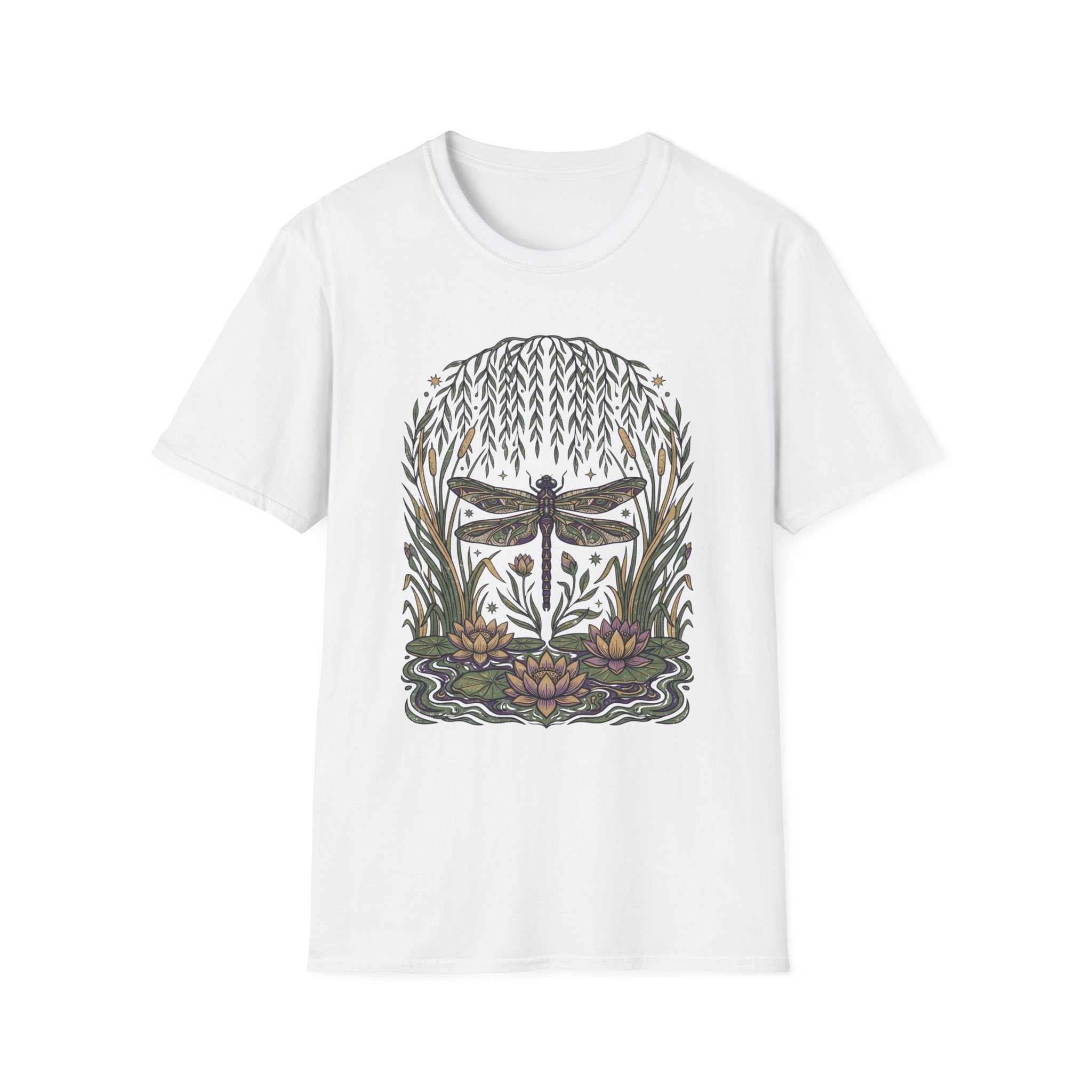 Boho Marsh Dragonfly T-Shirt
