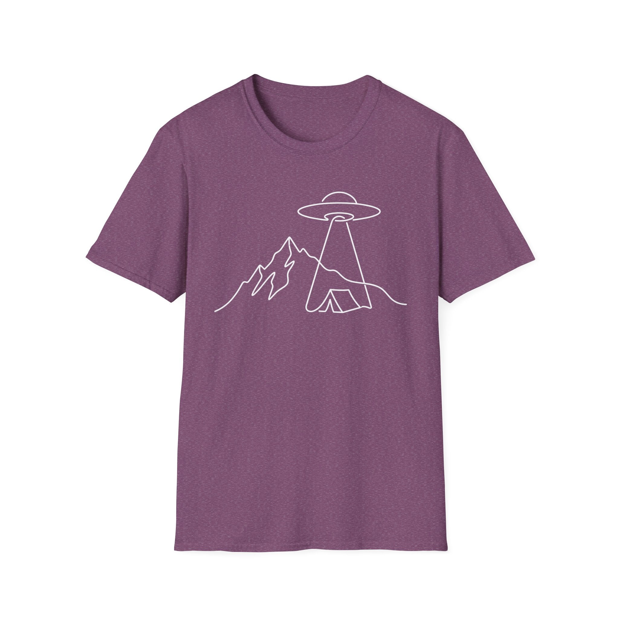 UFO Camp Line Art 1 T-Shirt