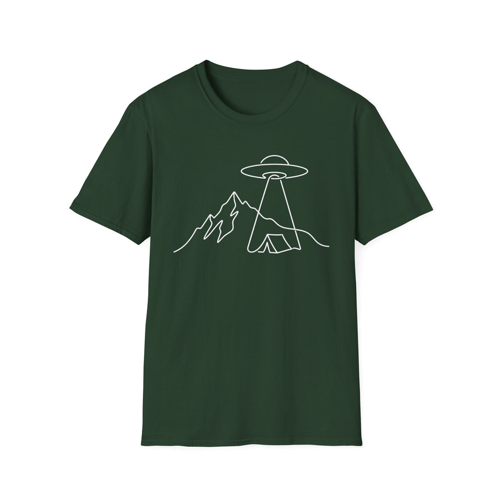 UFO Camp Line Art 1 T-Shirt