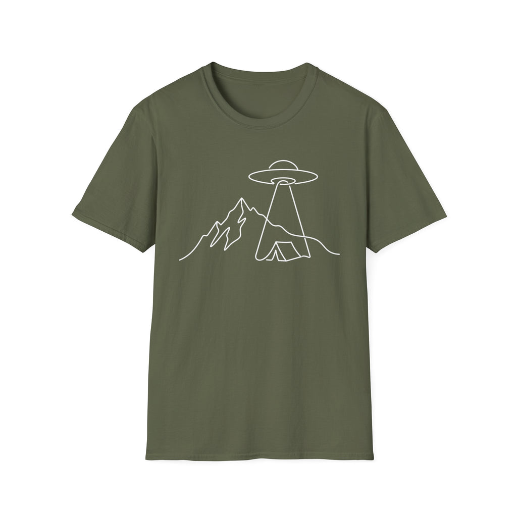UFO Camp Line Art 1 T-Shirt