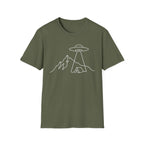 UFO Camp Line Art 1 T-Shirt