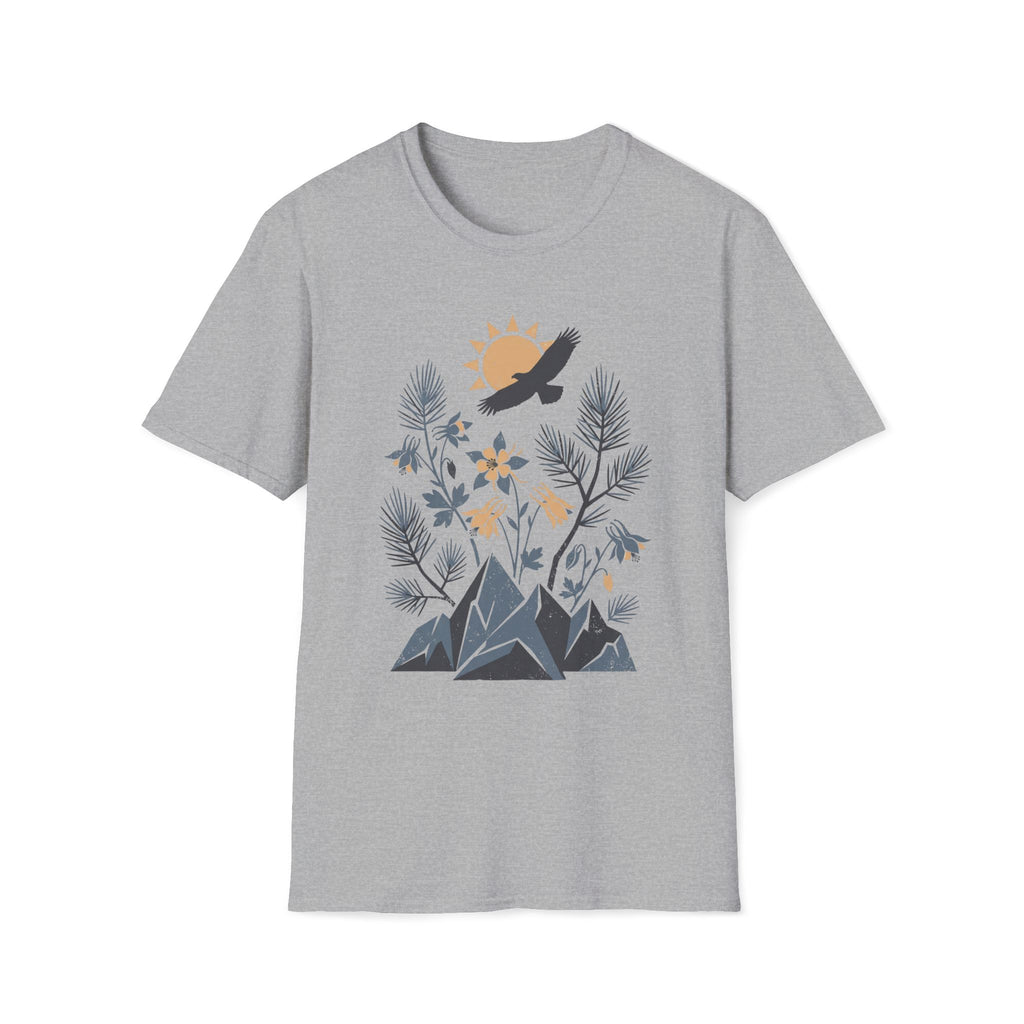 Boho Mountain Eagle T-Shirt