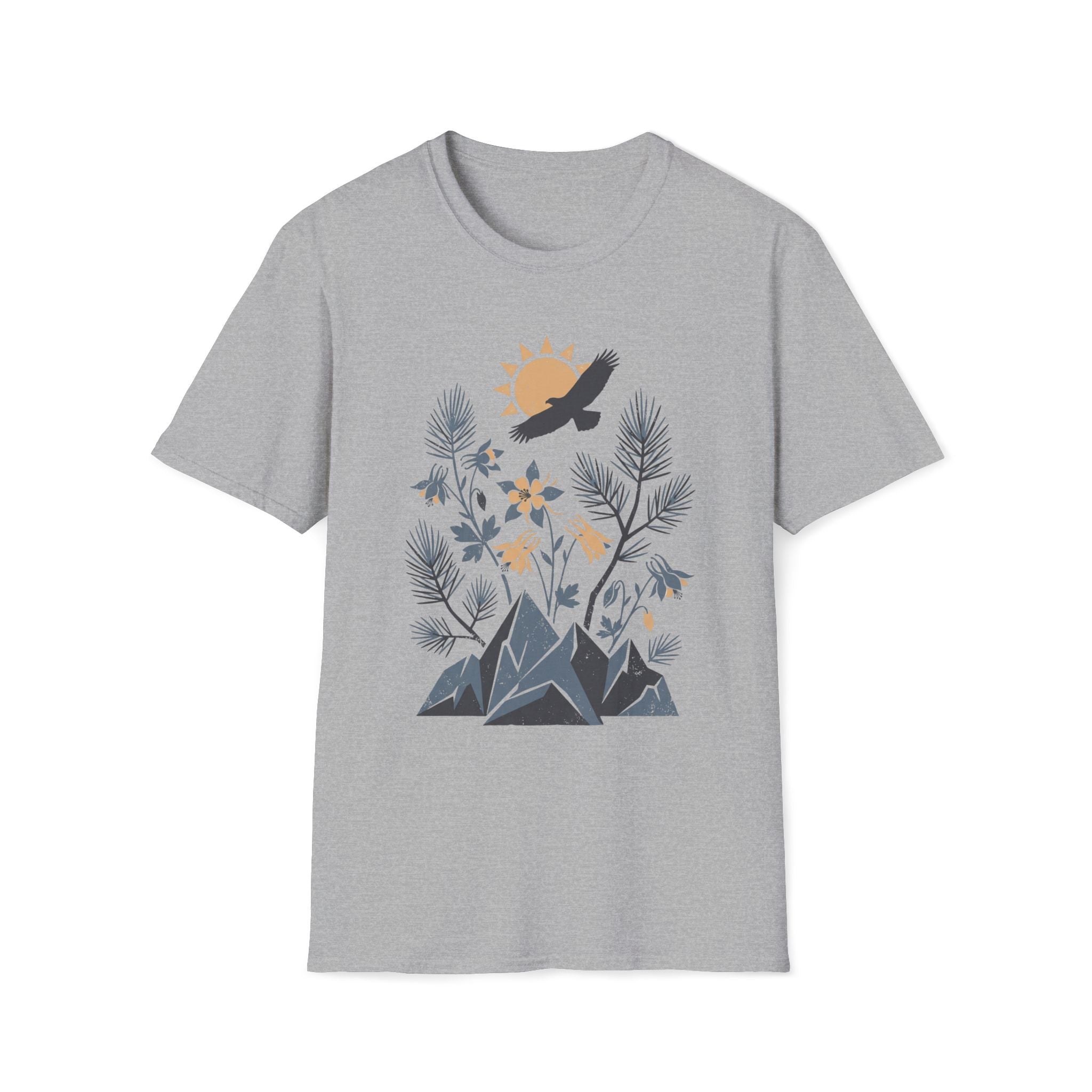 Boho Mountain Eagle T-Shirt