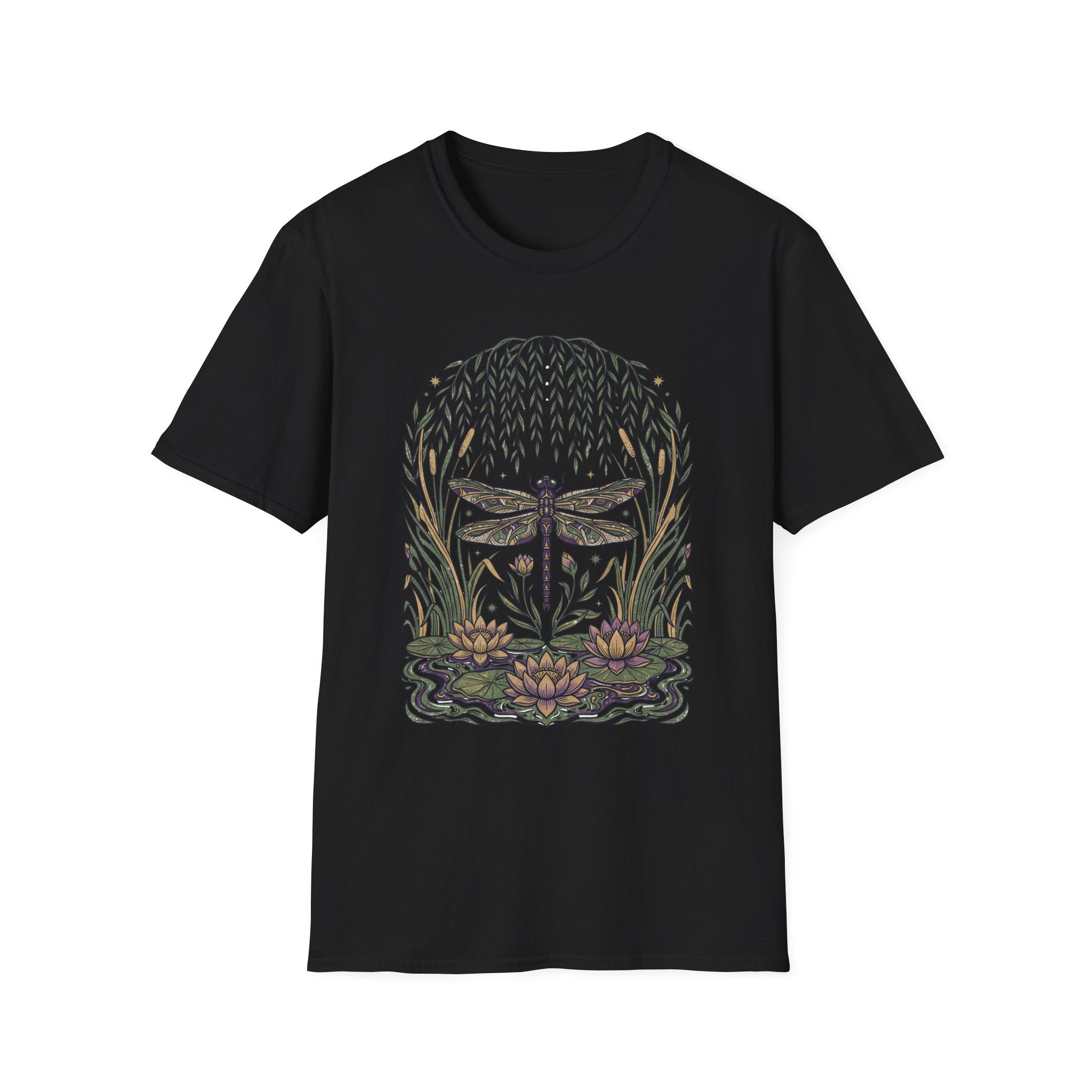 Boho Marsh Dragonfly T-Shirt
