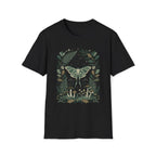 Boho Moth and Mushrooms T-Shirt
