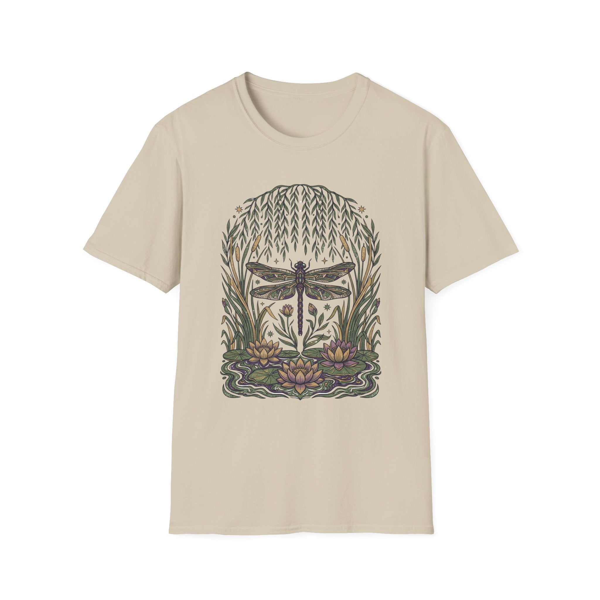 Boho Marsh Dragonfly T-Shirt