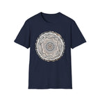 Tree Slice Hiker Mandala T-Shirt
