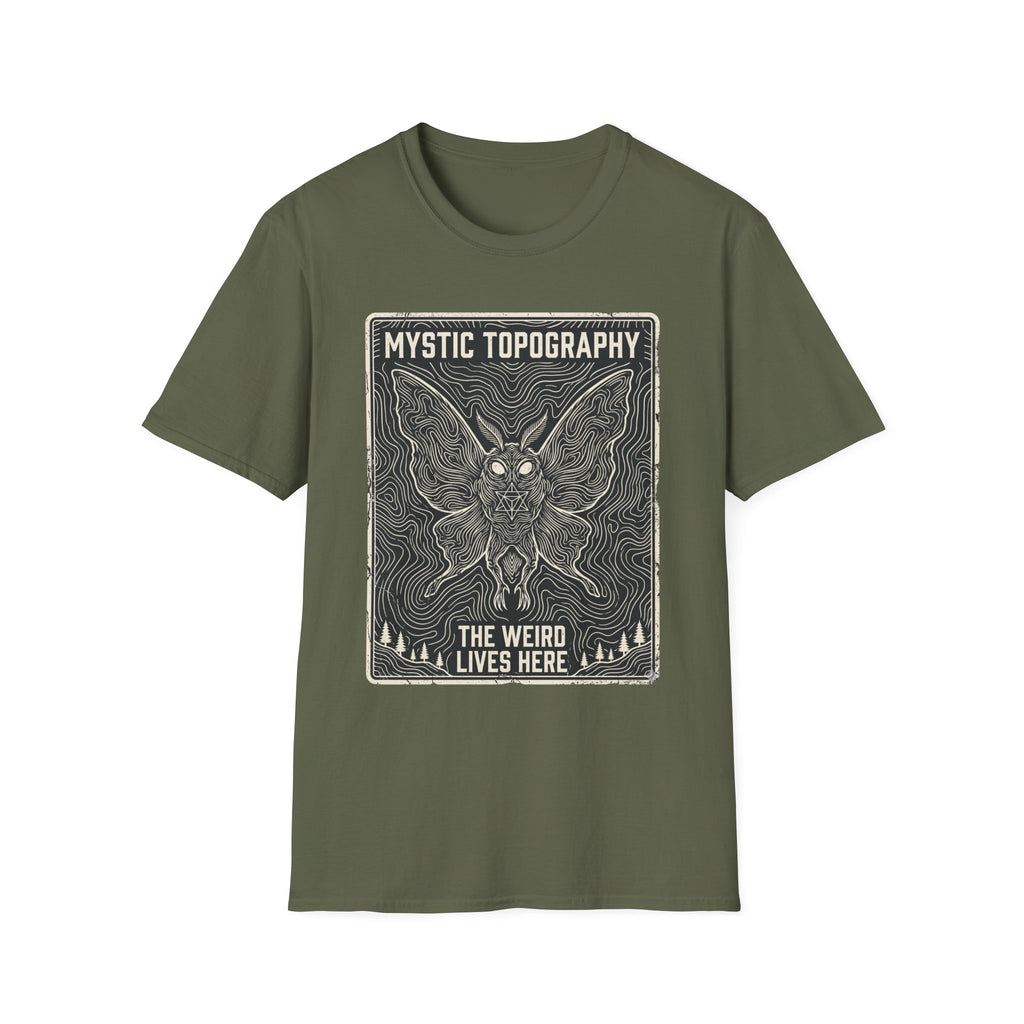 The Weird Lives Here Hiking T-Shirt