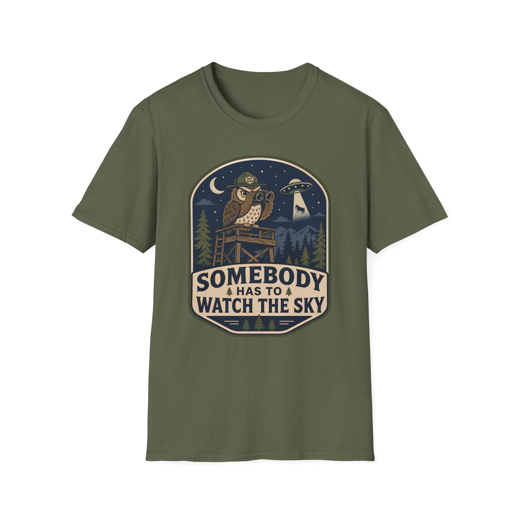 Somebody Has to Watch the Sky T-Shirt