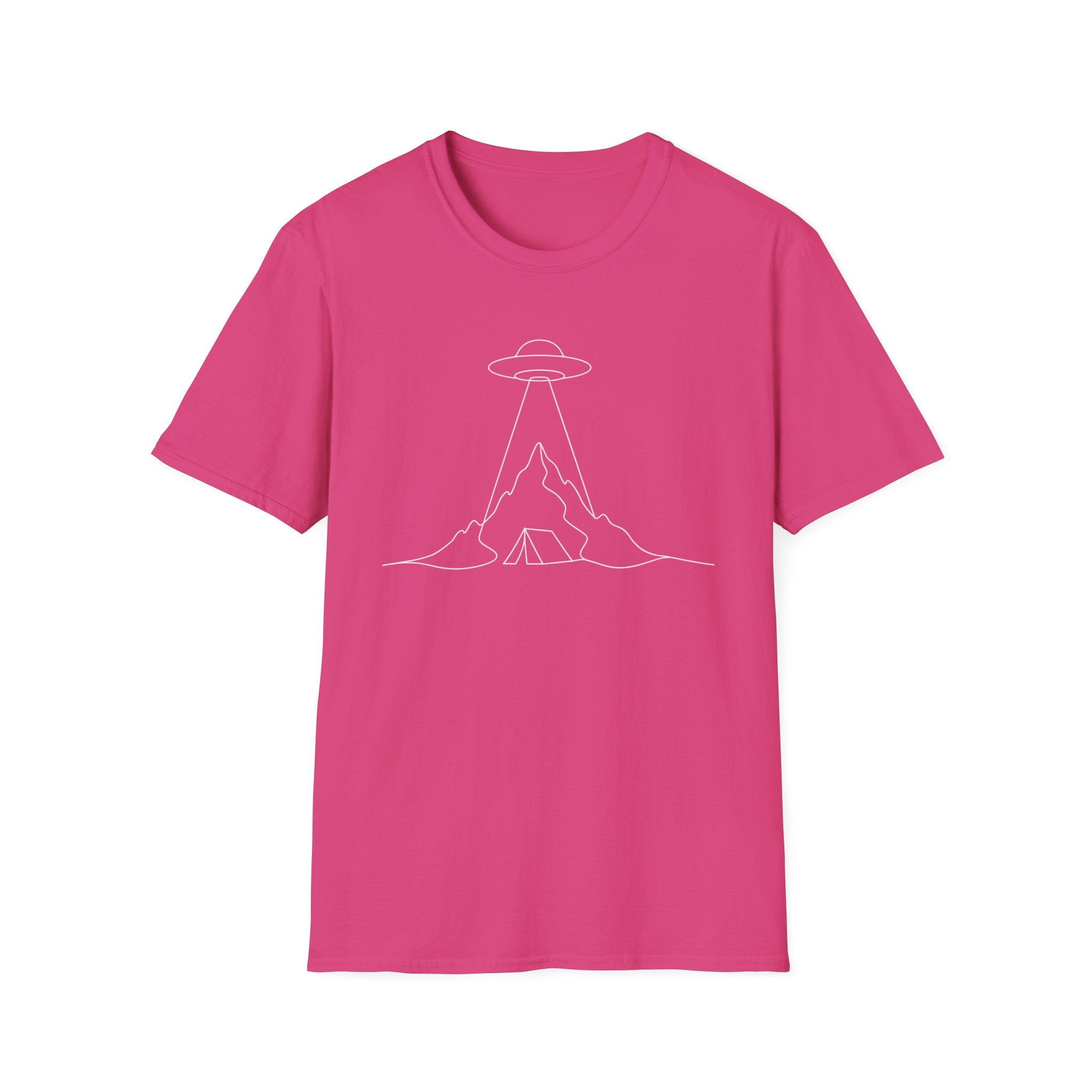 UFO Camp Line Art 2 T-Shirt