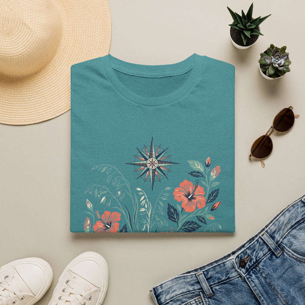 Boho Ocean Floral T-Shirt