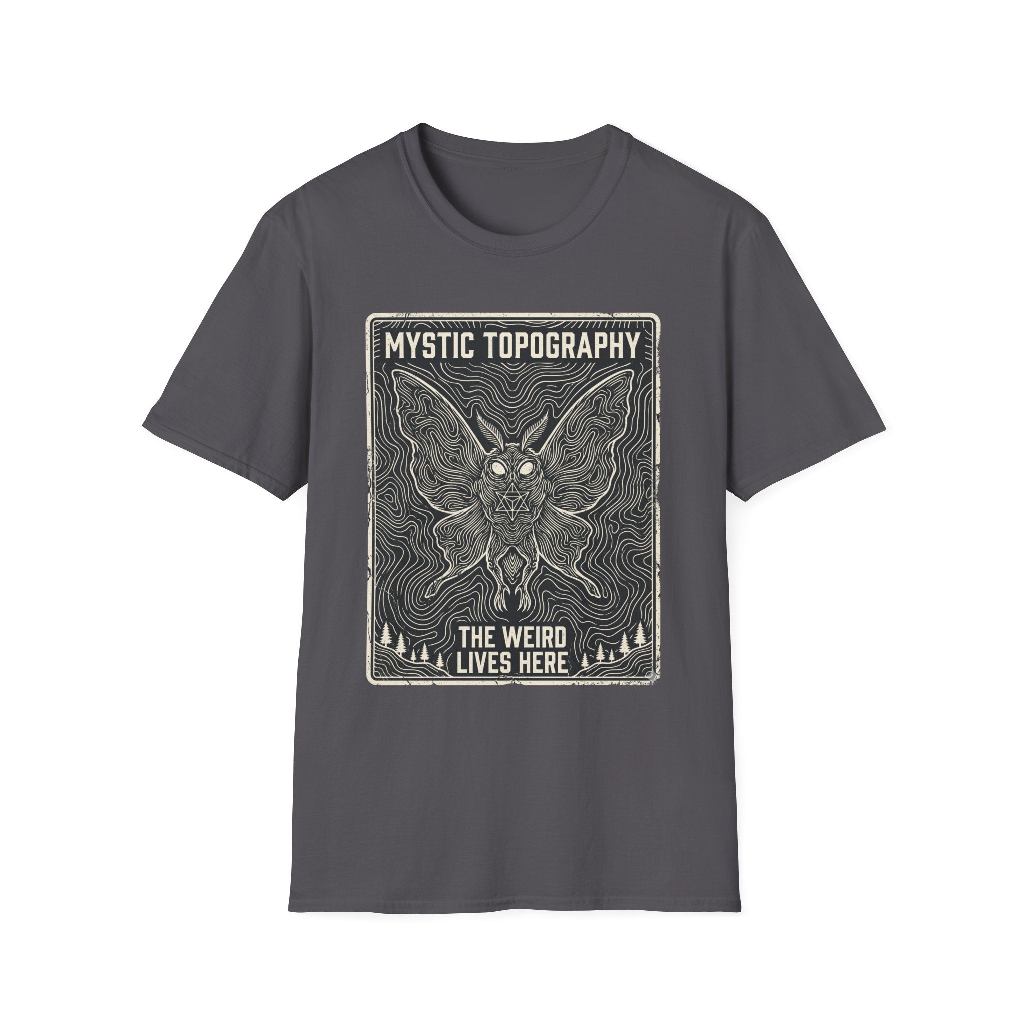 The Weird Lives Here Hiking T-Shirt