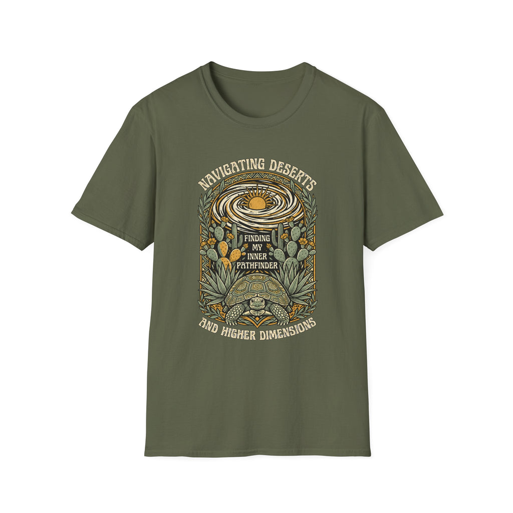 Navigating Deserts and Dimensions T-Shirt