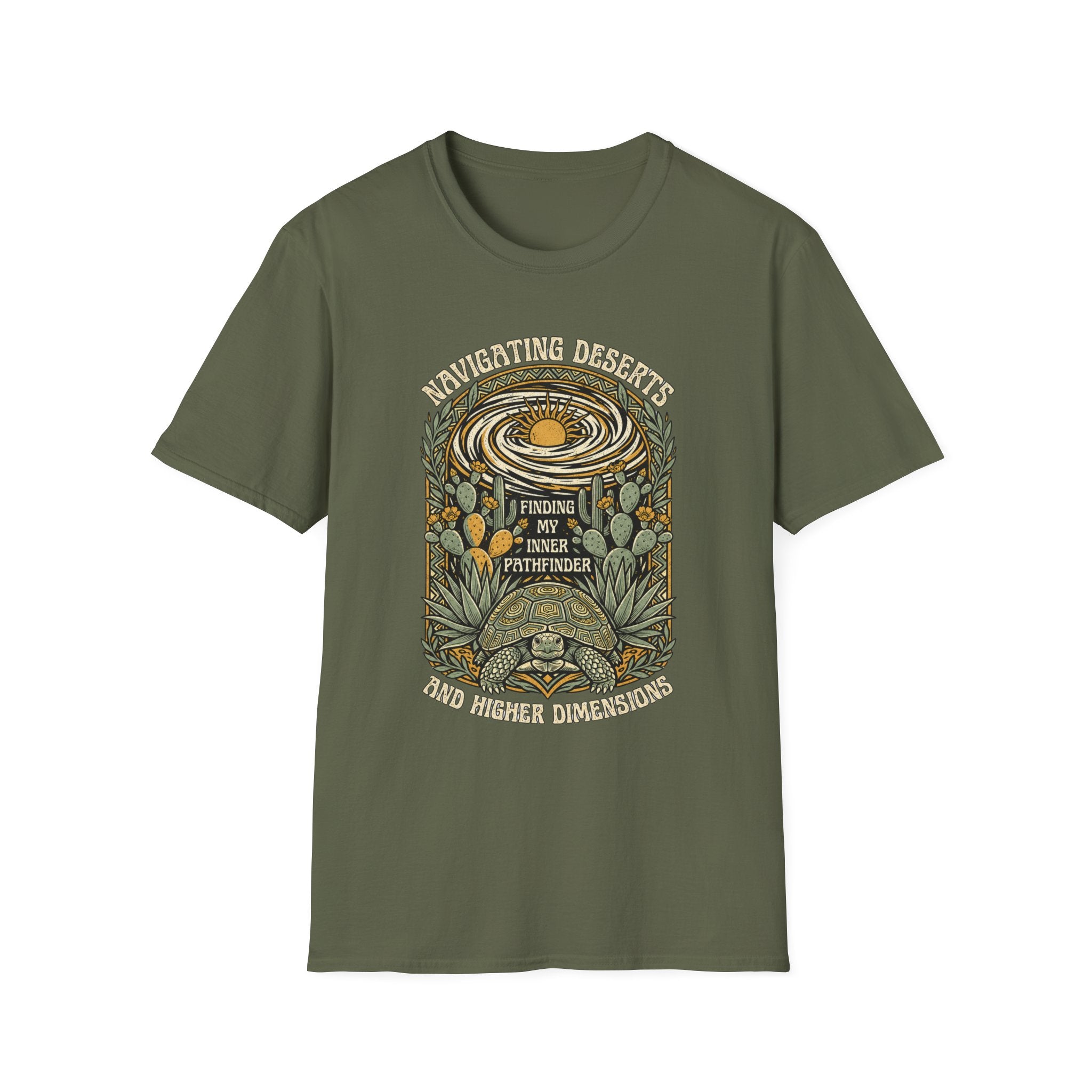 Navigating Deserts and Dimensions T-Shirt