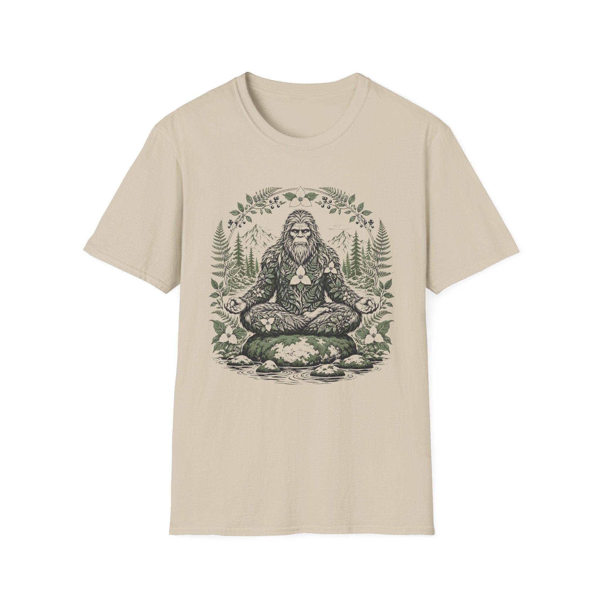 Meditating Sasquatch T-Shirt