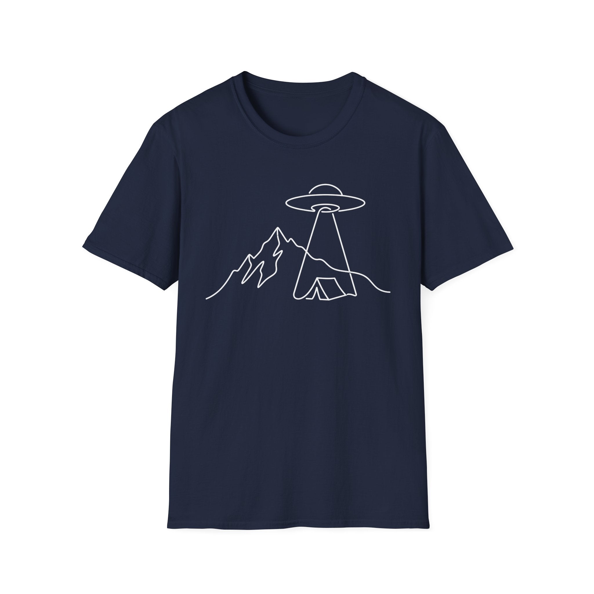 UFO Camp Line Art 1 T-Shirt