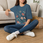 Boho Ocean Floral T-Shirt