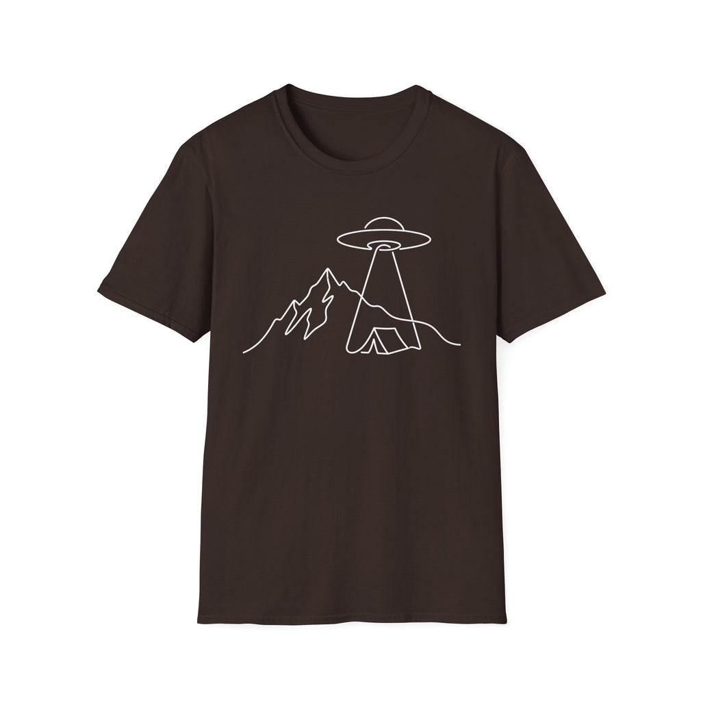 UFO Camp Line Art 1 T-Shirt