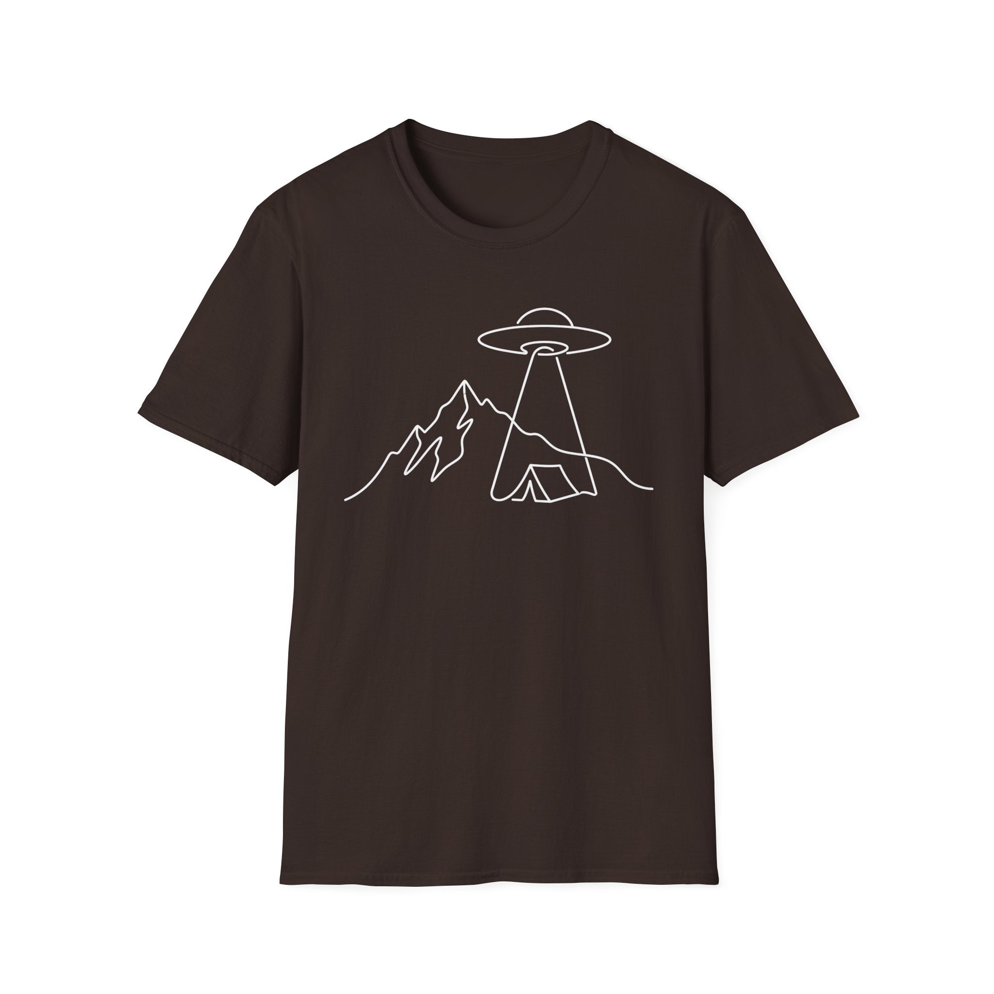 UFO Camp Line Art 1 T-Shirt
