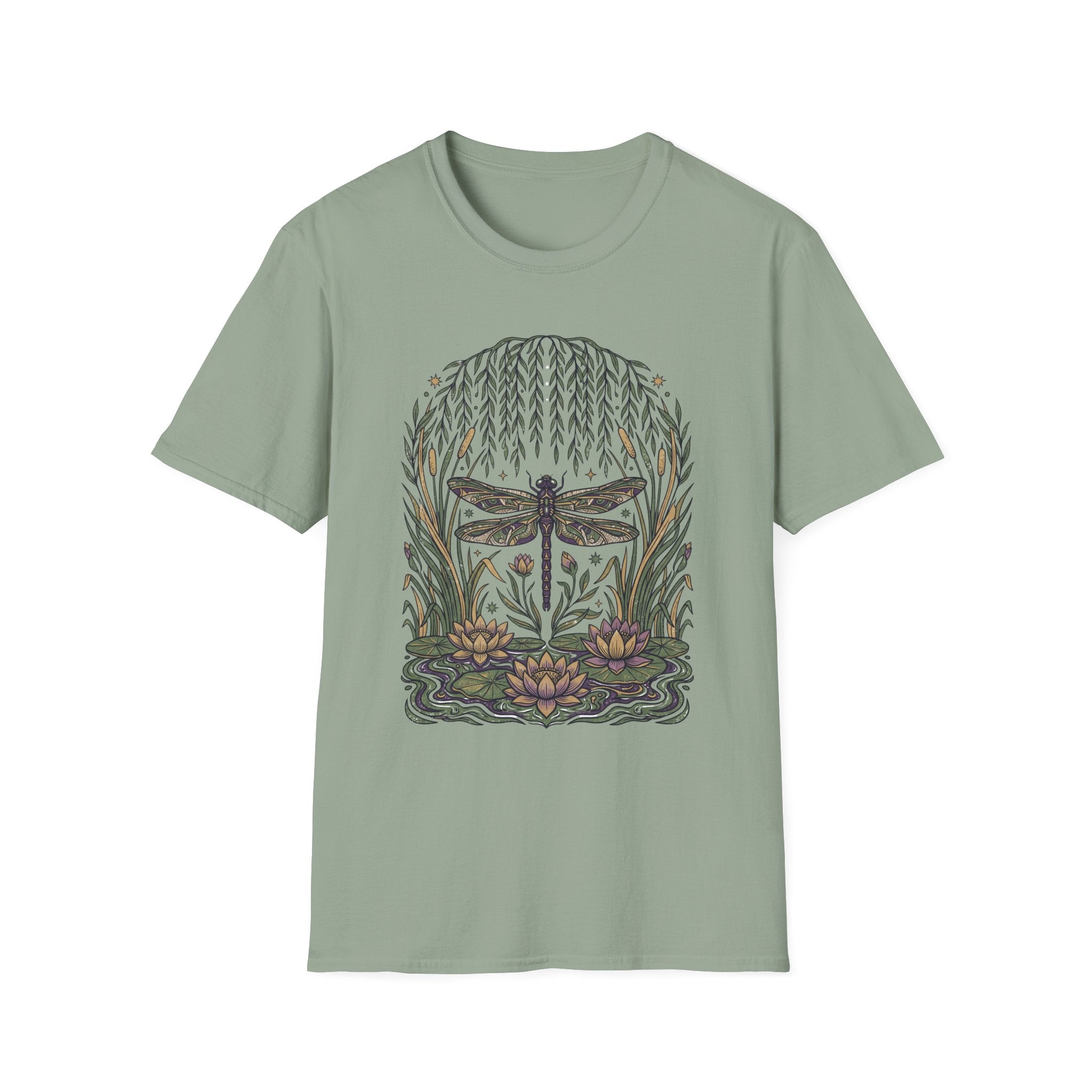 Boho Marsh Dragonfly T-Shirt